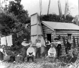 The cookhouse was the focal point of the bush camps